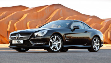 Картинка mercedes sl автомобили benz скорость мощь автомобиль стиль