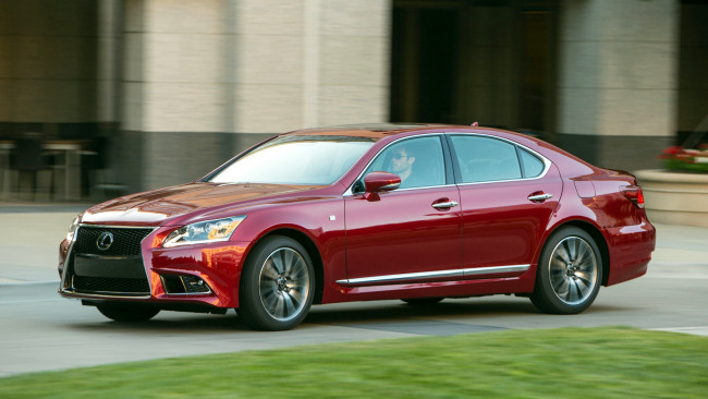 Обои картинки фото lexus, ls, автомобили, стиль, мощь, автомобиль, скорость