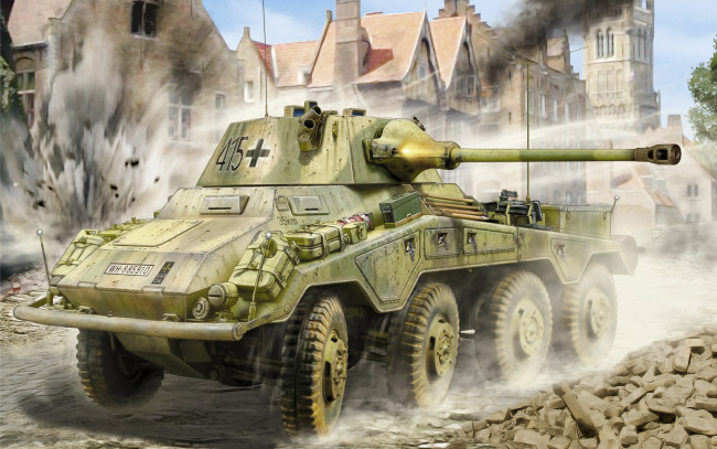 Обои картинки фото рисованные, армия, бмп