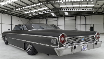 Картинка автомобили 3д galaxie ford 1963