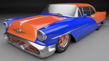Картинка автомобили 3д oldsmobile 1957 88 coupe