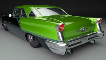 обоя автомобили, 3д, oldsmobile, coupe, 88, 1957