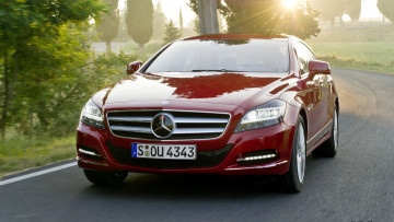 Картинка mercedes+cls автомобили mercedes-benz автобусы грузовики легковые двигатели подразделение daimler ag германия