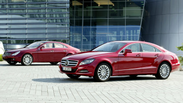 Картинка mercedes+cls автомобили mercedes-benz грузовики легковые германия подразделение daimler ag автобусы двигатели