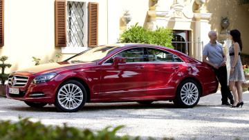 Картинка mercedes+cls автомобили mercedes-benz подразделение daimler ag германия грузовики легковые автобусы двигатели