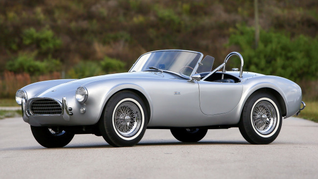 Обои картинки фото cobra, автомобили, ac cobra, shelby, великобритания, ac, спортивные