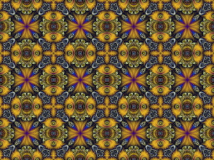 Картинка 3д+графика фракталы+ fractal узор фон цвета