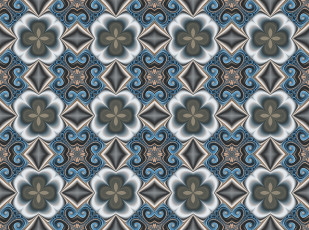 Картинка 3д+графика фракталы+ fractal цвета фон узор