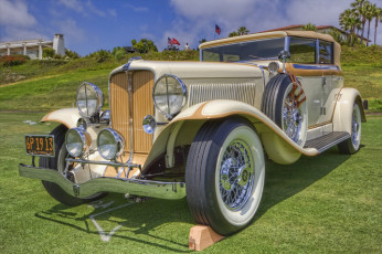 Картинка 1933+auburn+12-161a+phaeton автомобили виртуальный+тюнинг выставка автошоу