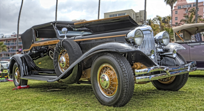 Обои картинки фото 1931 chrysler imperial waterhouse convertible victoria, автомобили, выставки и уличные фото, автошоу, выставка