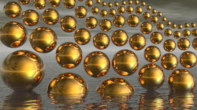 Обои картинки фото 3д графика, шары , balls, фон, шары