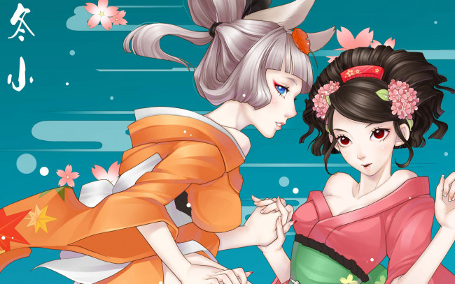 Обои картинки фото dong xiao, аниме, unknown,  другое, девушки, dong, xiao, art