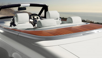 Картинка автомобили фрагменты+автомобиля салон phantom rolls-royce море кабриолет