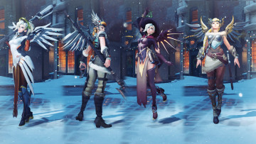 Картинка видео+игры overwatch персонажи