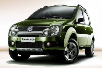 обоя fiat panda cross 2006, автомобили, fiat, panda, 2006, cross