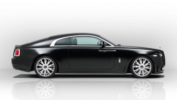 обоя spofec rolls-royce wraith 2014, автомобили, rolls-royce, 2014, чёрный, wraith, spofec