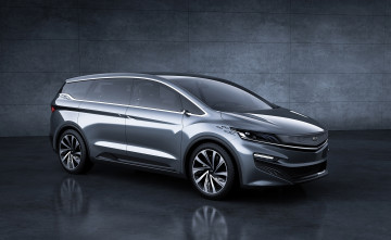 Картинка geely+mpv+concept+2017 автомобили geely 2017 concept mpv