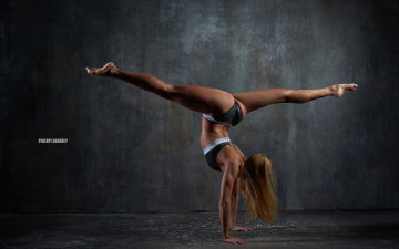 Картинка спорт гимнастика фитнес девушка