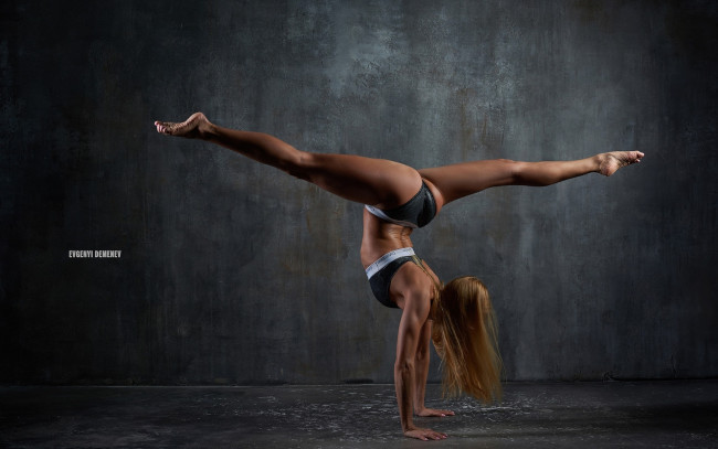 Обои картинки фото спорт, гимнастика, фитнес, девушка