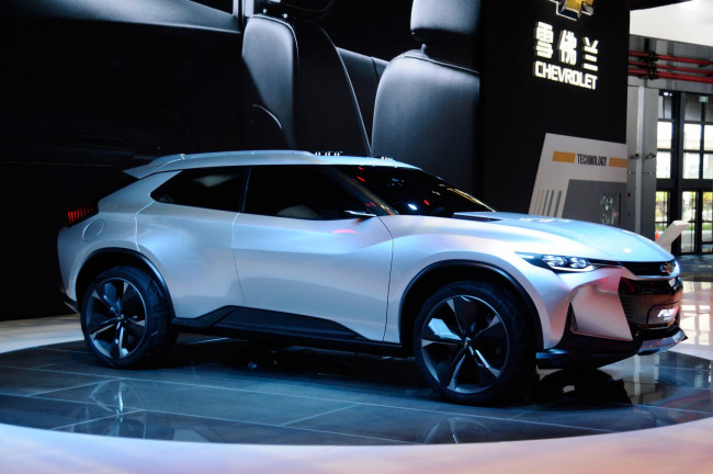 Обои картинки фото chevrolet fnr-x concept 2017, автомобили, выставки и уличные фото, concept, fnr-x, 2017, chevrolet