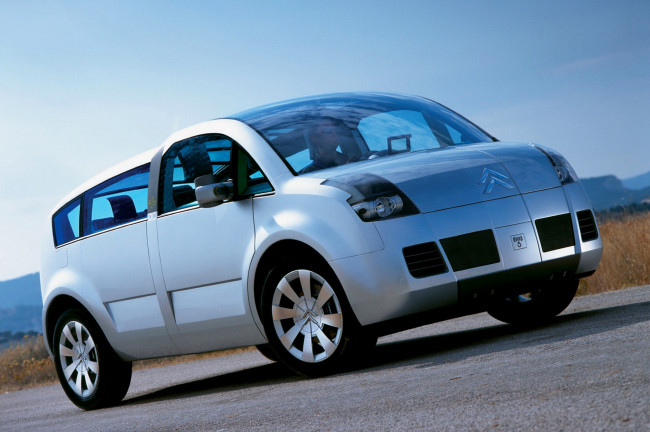 Обои картинки фото citroen c crosser concept 2001, автомобили, citroen, ds, c, crosser, concept, 2001