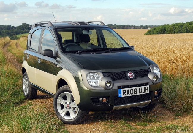 Обои картинки фото fiat panda cross 2006, автомобили, fiat, panda, cross, 2006