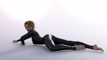 Картинка 3д+графика люди+ people фон взгляд девушка