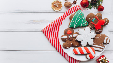 Картинка праздничные угощения печенье