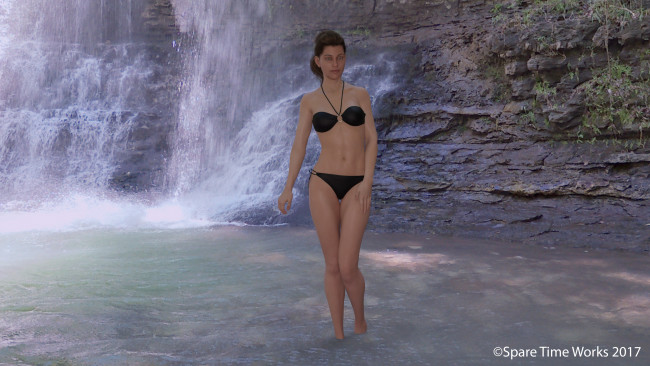 Обои картинки фото 3д графика, люди , people, фон, девушка, взгляд