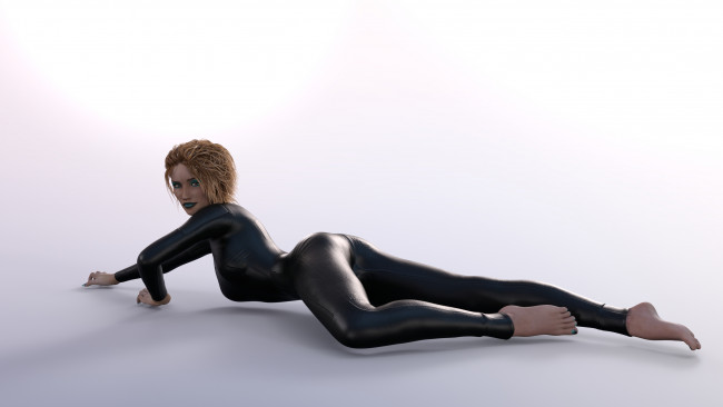 Обои картинки фото 3д графика, люди , people, фон, взгляд, девушка