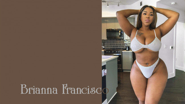 Обои картинки фото brianna francisco, девушки, brianna francisco , brianna amor, plus, size, девушка, красивая, полная, model, пышная, big, beautiful, woman, толстушка, модель, размера, плюс