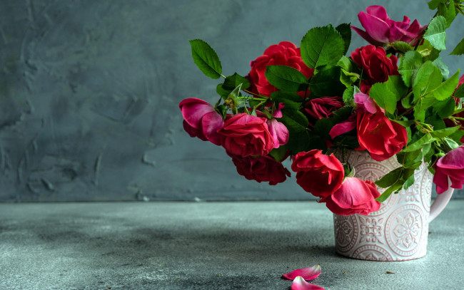 Обои картинки фото цветы, розы, букет