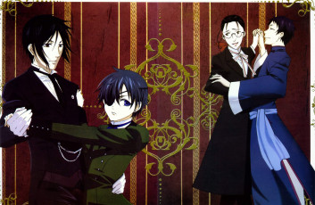 Картинка аниме kuroshitsuji тёмный дворецкий