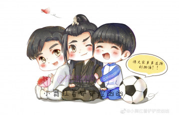 Картинка аниме unknown +другое+ ван хаосюань wang hao xuan