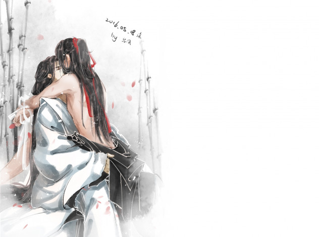 Обои картинки фото аниме, mo dao zu shi, the, untamed, неукротимый, повелитель, чэньцин, мосян, тунсю, mo, dao, zu, shi, магистр, дьявольского, культа