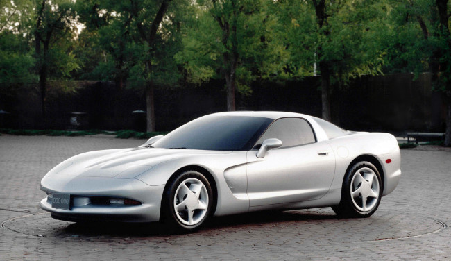 Обои картинки фото автомобили, corvette, chevrolet