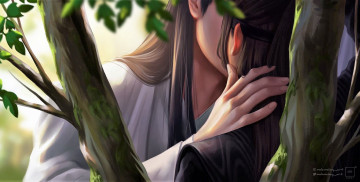 Картинка рисованное кино +мультфильмы вэй усянь лань ванцзы