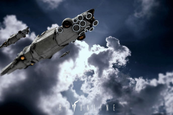 Картинка видео+игры rf+online небо облака корабли