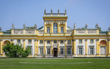 обоя wilanow palace, города, варшава , польша, wilanow, palace