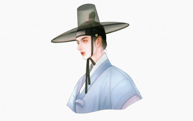 Обои картинки фото рисованное, кино,  мультфильмы, парень, шляпа