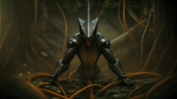 Картинка фэнтези чужой+ alien нейросети графика нейроарт ai art нейронные сети рисунки нейро искусство