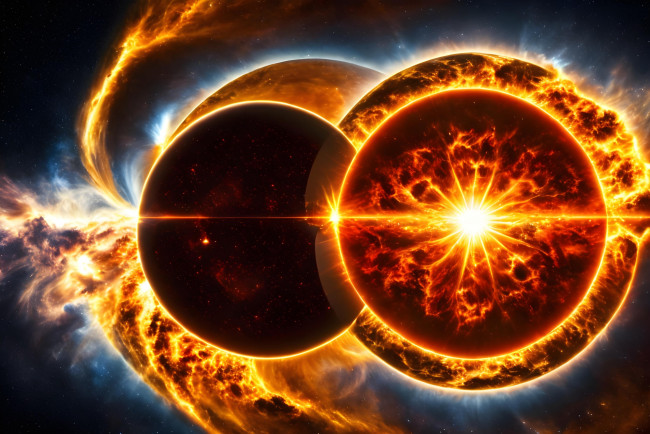 Обои картинки фото космос, арт, нейросети, графика, нейроарт, ai, art, нейронные, сети, рисунки, нейро, искусство