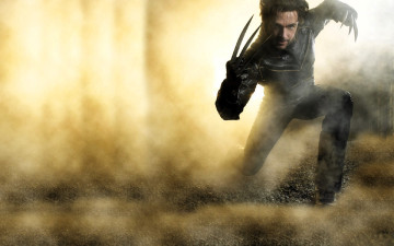 Картинка кино+фильмы x-men+3 росомаха когти дым