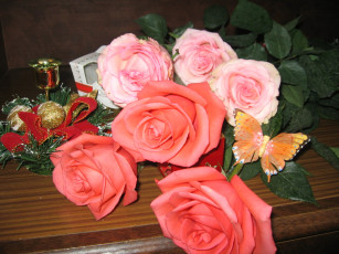 обоя цветы, розы