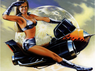 Картинка фэнтези девушки