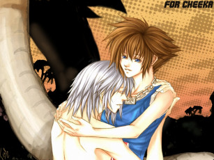 Картинка аниме kingdom hearts