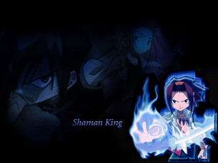 Картинка аниме shaman king