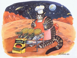 Картинка kliban cats рисованные bernard