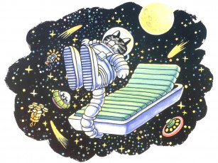 обоя kliban, cats, рисованные, bernard