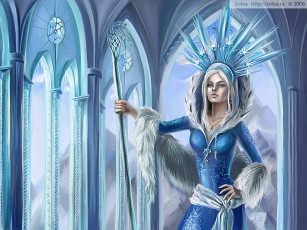 Картинка рисунки конкурса ice and fire фэнтези девушки